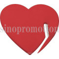 Heart-Shaped Promotional Plastic Letter Opener